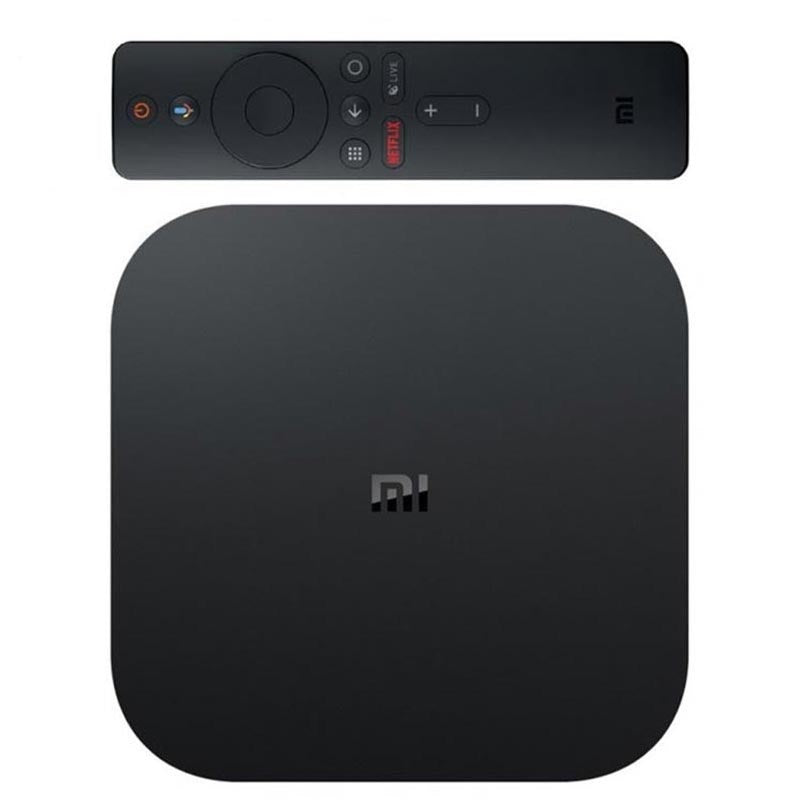 Xiaomi Mi Box S 4K HDR Android 9.0 TV Box - Schwarz