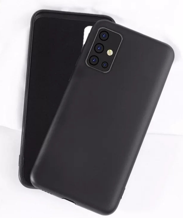 Samsung A51 Silikon Hülle Schwarz