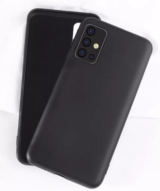 Samsung A71 Silikon Hülle Schwarz