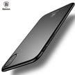 Baseus - iPhone X Hülle Hardcase Super Slim (Schwarz Matt)