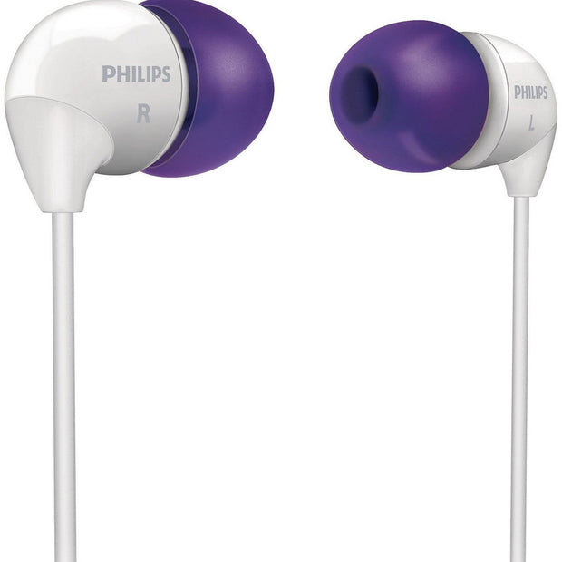 Philips SHE 3501 PP headphones with cable purple