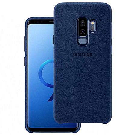Samsung - Original Galaxy S9 Hülle - Alcantara Cover -Blau - alb-tech.ch