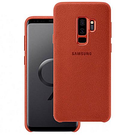Samsung - Original Galaxy S9 Hülle - Alcantara Cover -RED