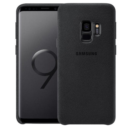 Samsung - Original Galaxy S9 Hülle - Alcantara Cover -Schwarz