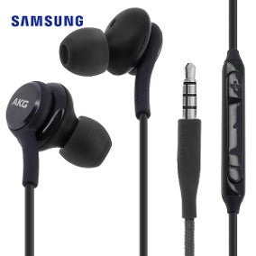 Samsung AKG Kopfhörer Weiss EO-IG955 3,5-mm-In-Ear mit Mikrofon-Headset für Samsung Galaxy S10 S9 S8 S7 S6 S5 S4 HUAWE Smartphone