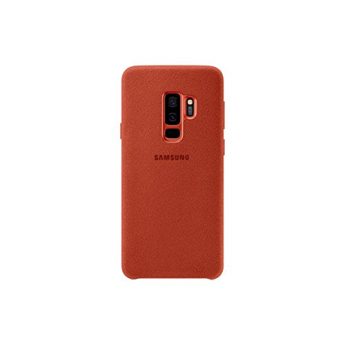 Samsung - Original Galaxy S9 Plus Hülle - Alcantara Cover  - Red