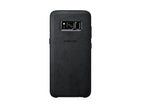 Samsung - Original Galaxy S8 Plus Hülle - Alcantara Cover -Schwarz